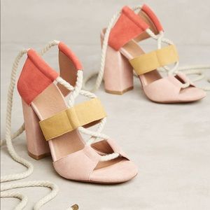 BETTYE MULLER CALYPSO LACE-UP HEELS